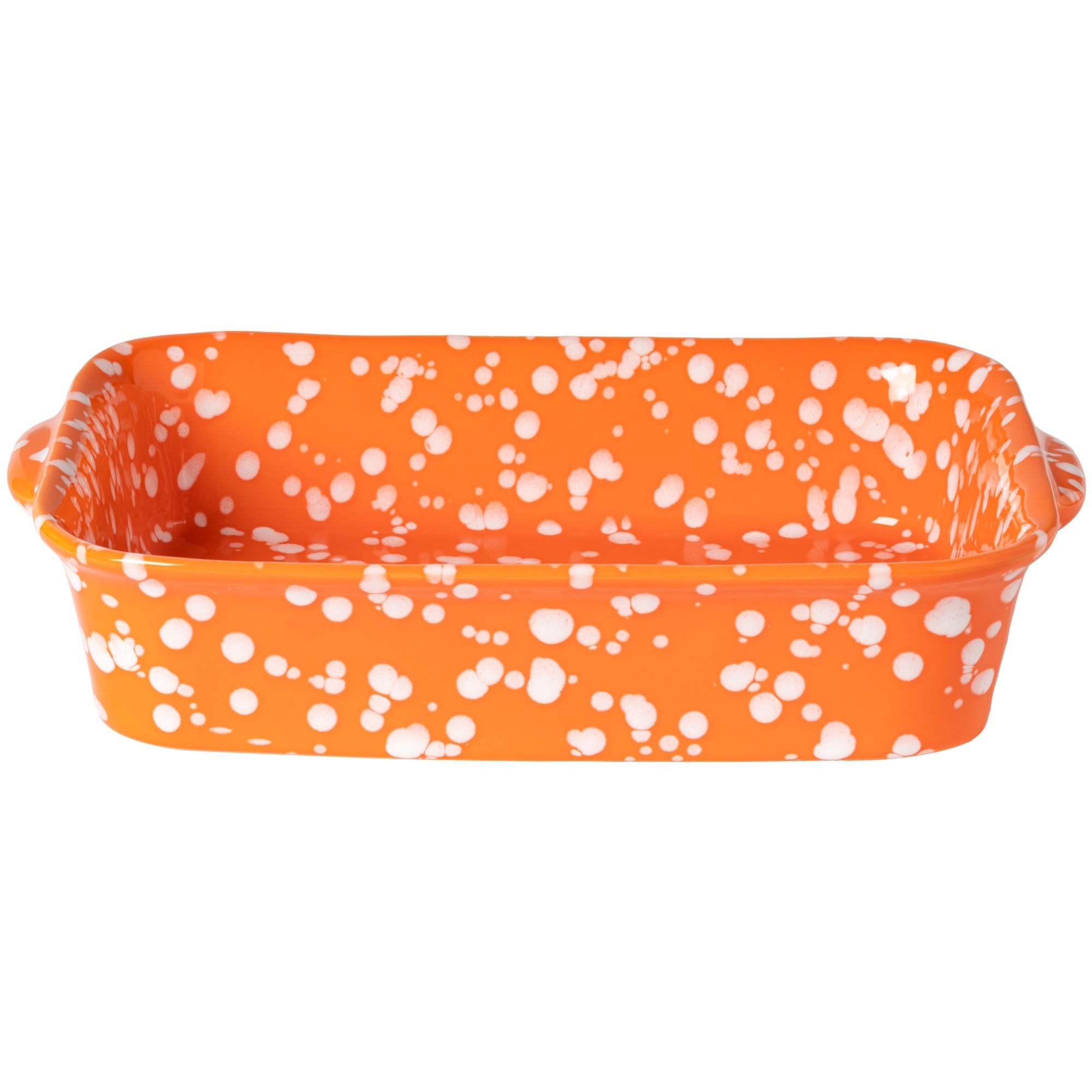 Rectangular baker, Tangerine