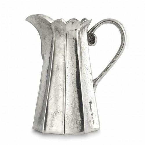 Tall Scalloped Pitcher