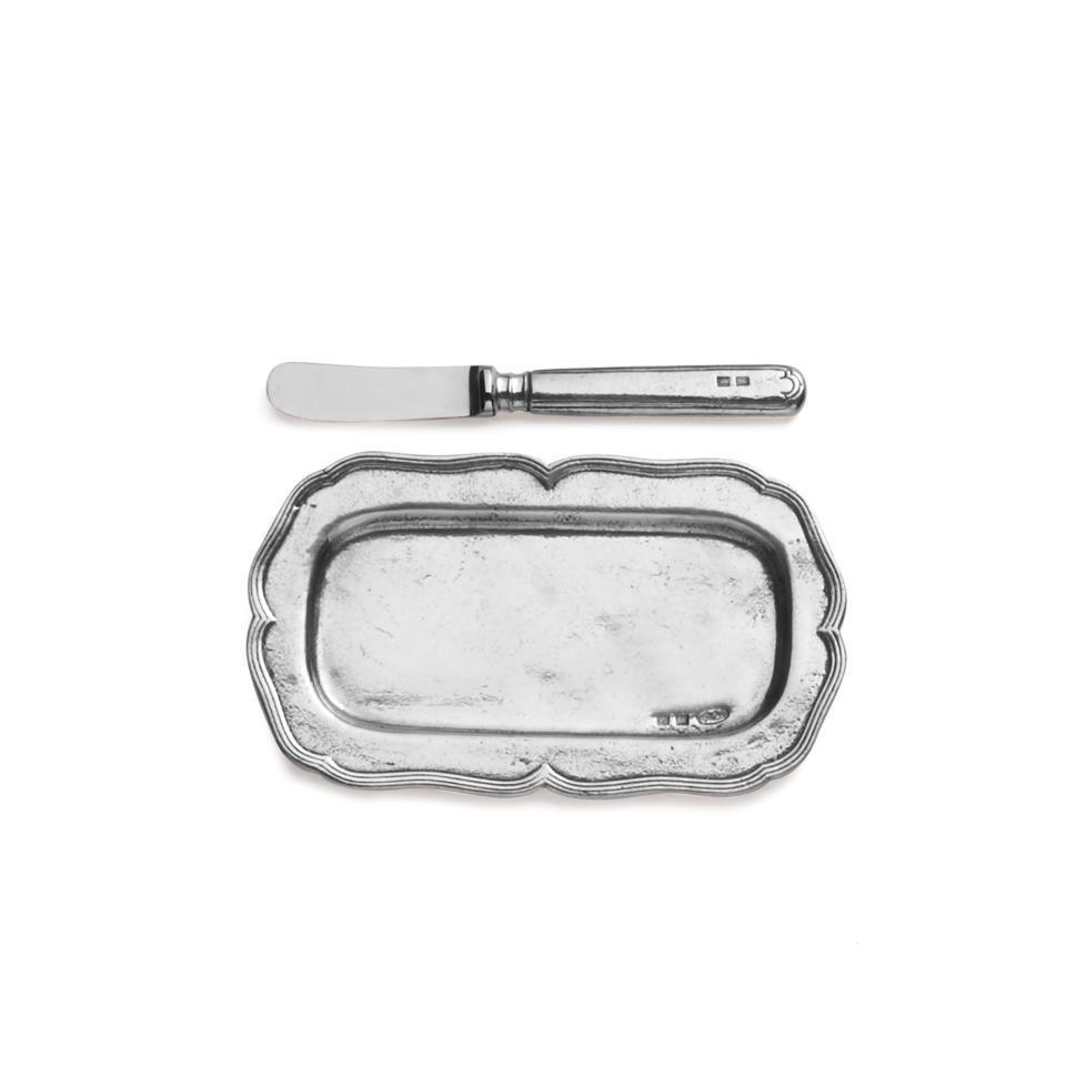 Butter Tray with Spreader