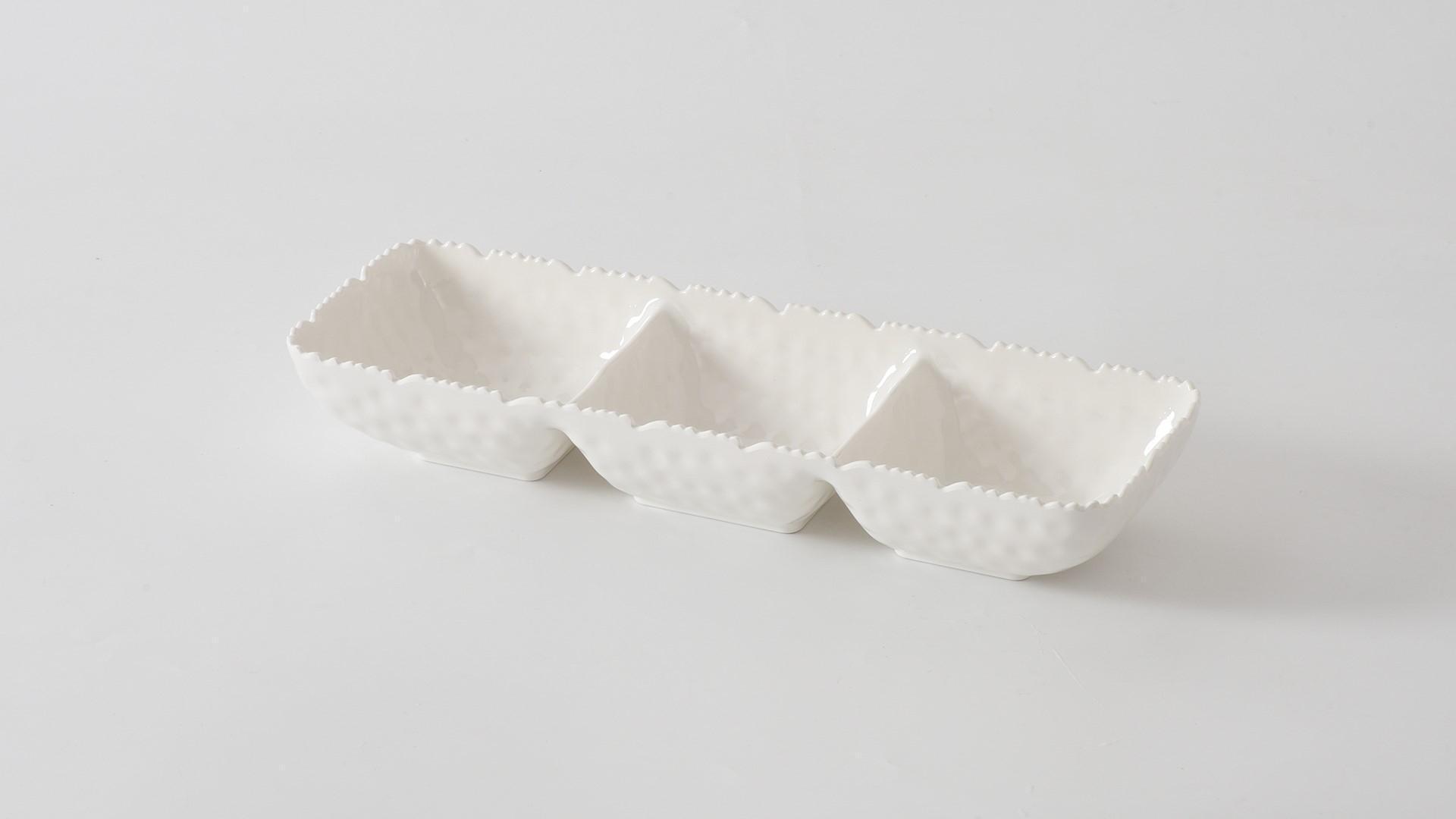 3 Section Serving Piece