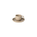 Coffee cup and Saucer, Chestnut