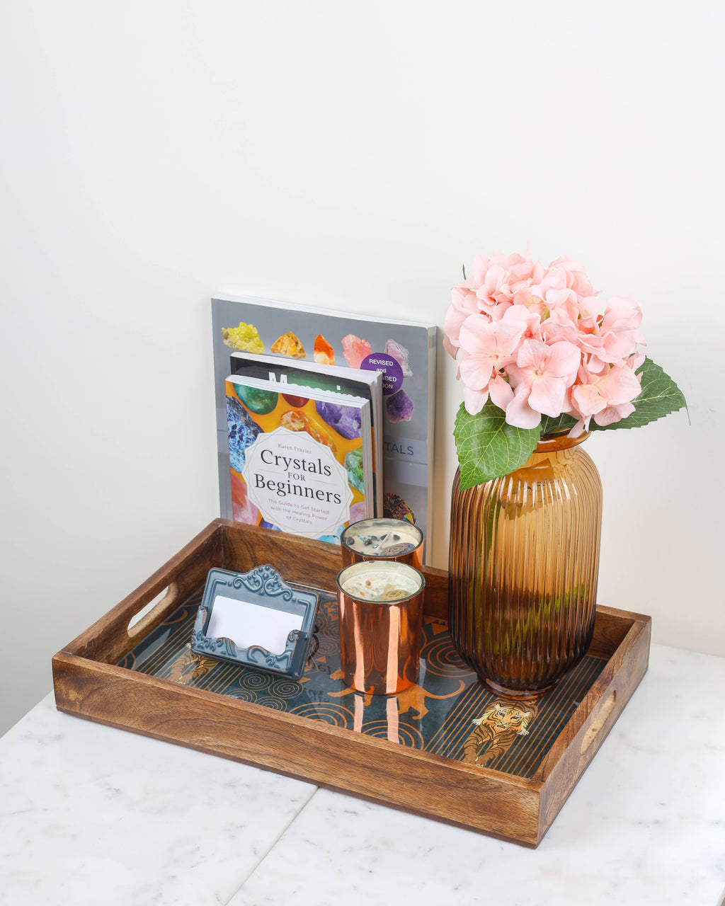 Safari Lion Resin and Wood Decorative Trays (Set of 3)