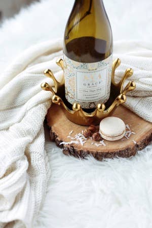 Gold Crown Bottle Holder