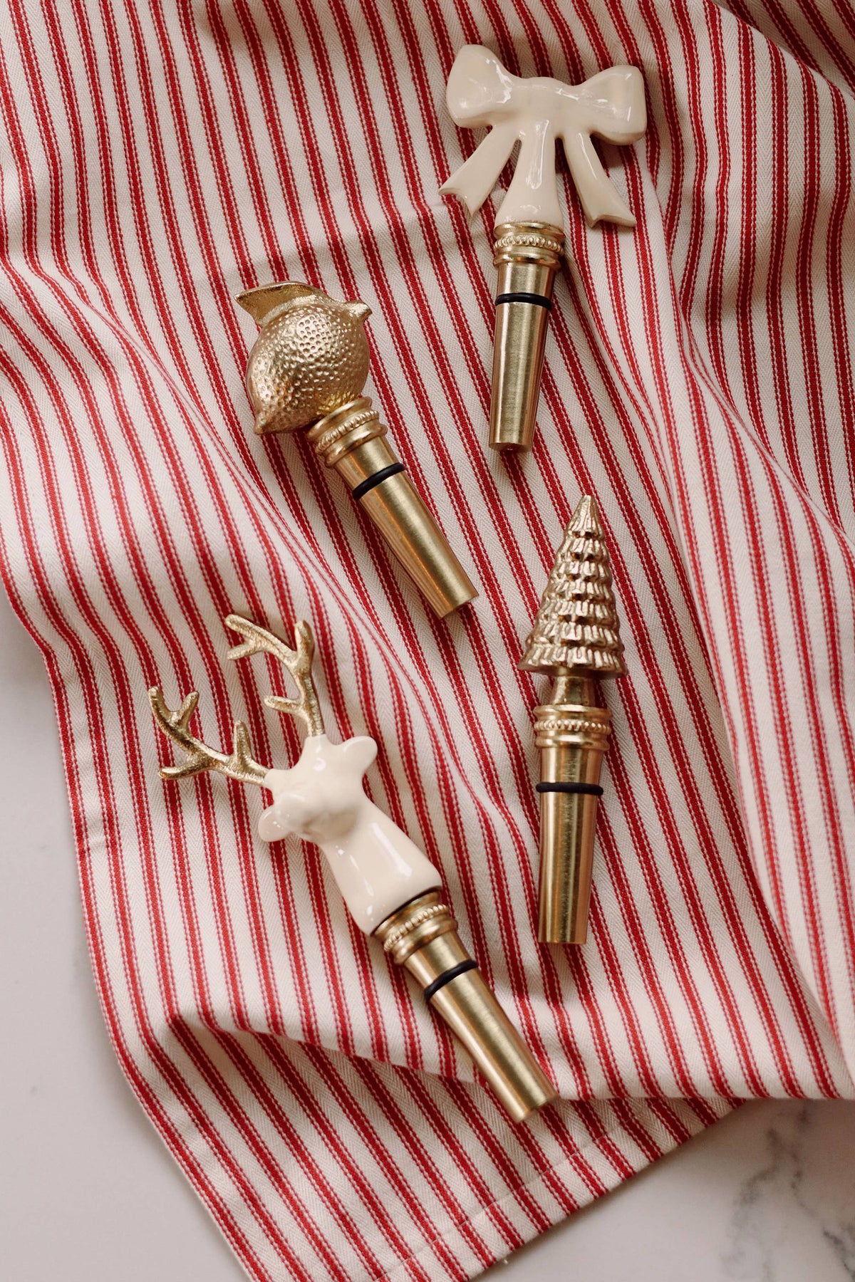 Gilded Stag Bottle Stopper