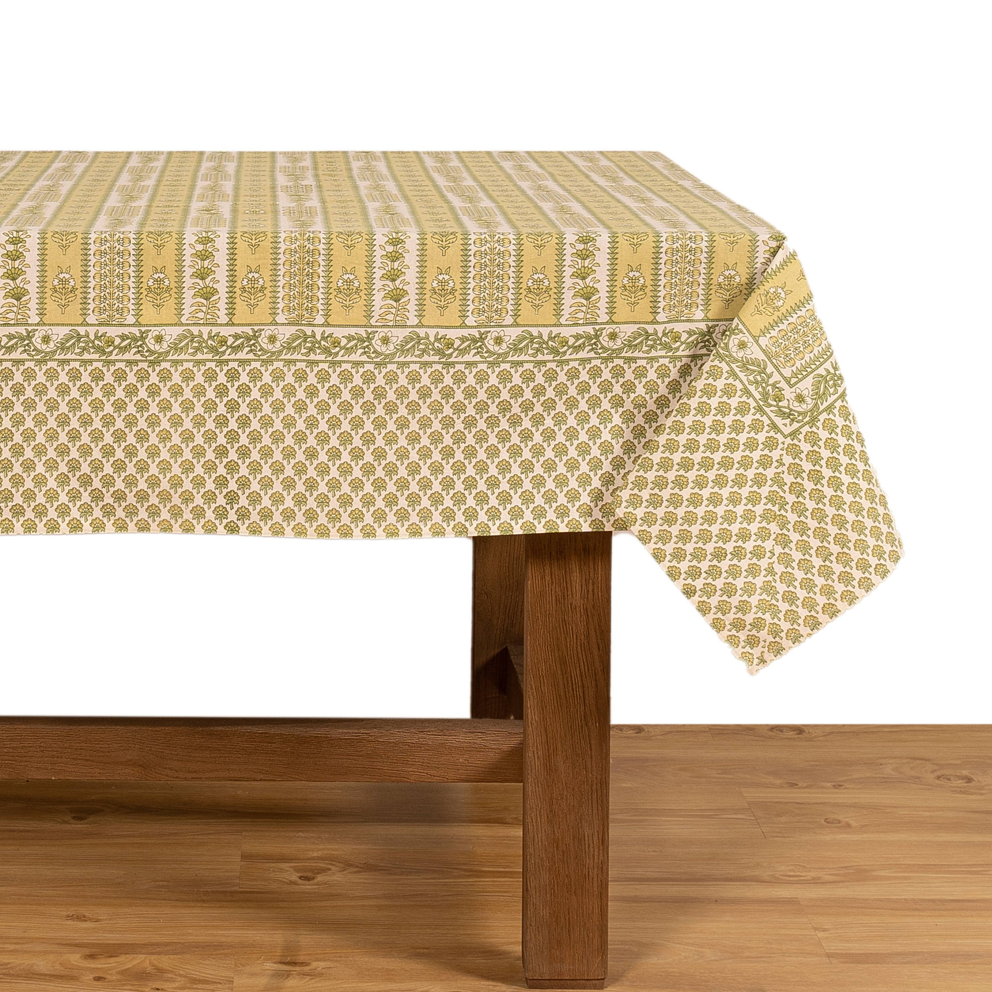 Provence Avignon Pistache Tablecloth
