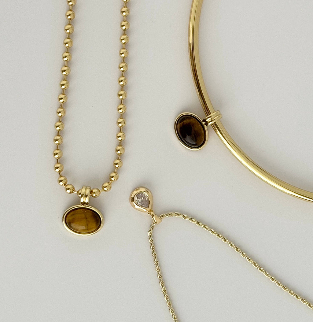 Tiger Eye  Necklace