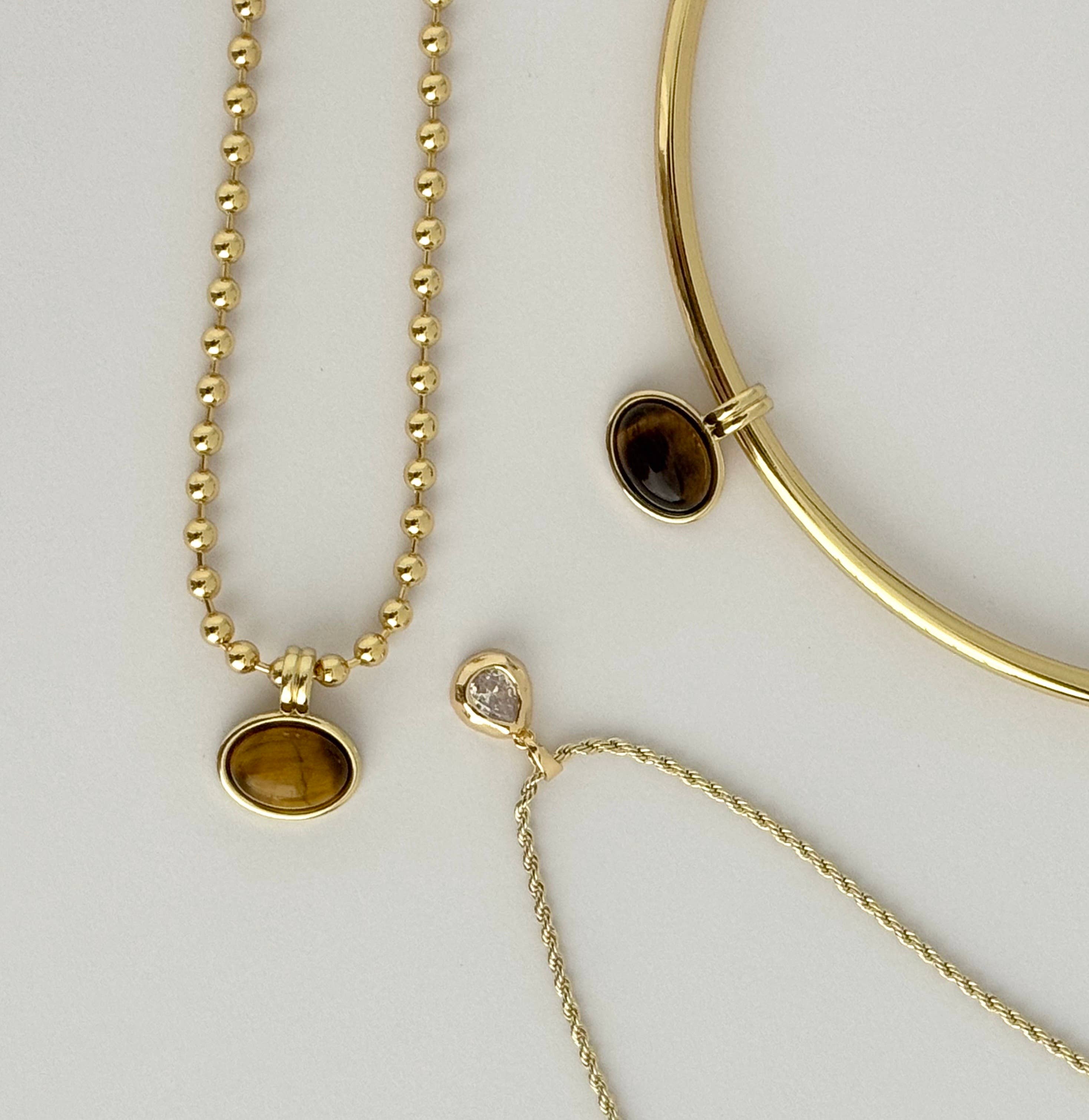 Tiger Eye  Necklace