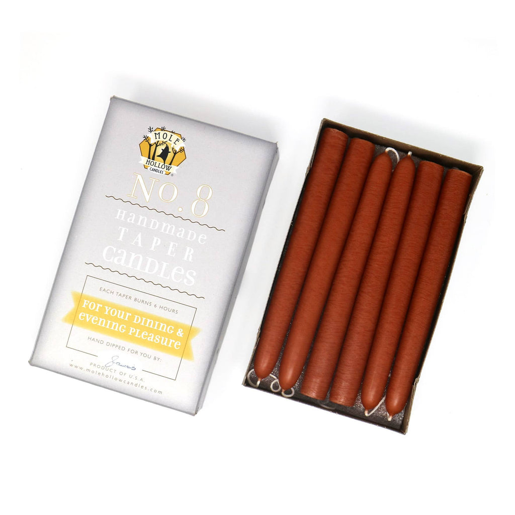 8" Taper Candles - Choose from 39 colors!