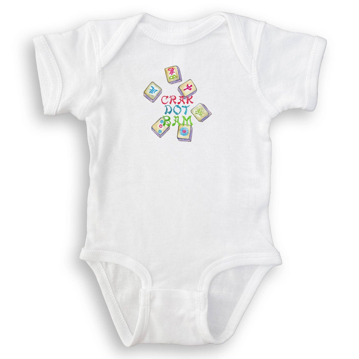 Colorful Mahjong Tiles