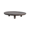 Mango Wood Footed Pedestal