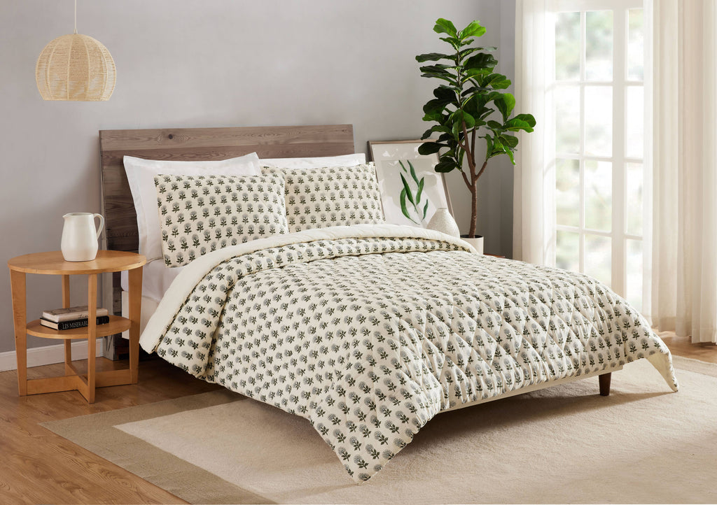 GWYN KG QUILT SET - 3PC - Laurel & Mayfair