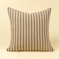20x20 Silas Stripe Pillow, Charcoal