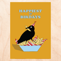 HAPPIEST BIRDAY Birthday Card
