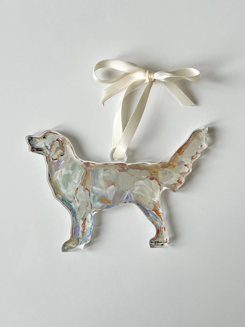 "Golden Retriever Light" ornament