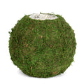 Round Moss Planter w/ Sewn Liner 8.5"