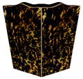 WB8440-Tortoise Shell Wastepaper Basket