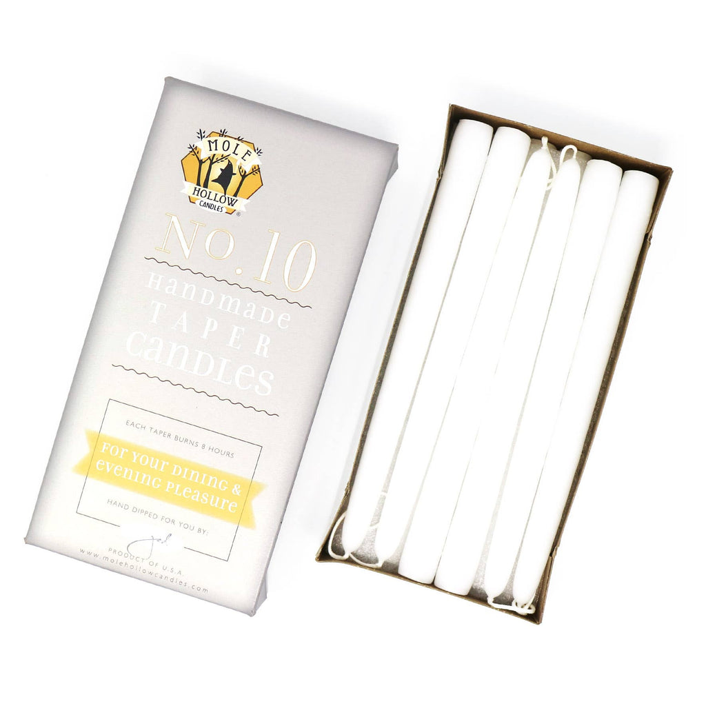 10" Taper Candles - Choose from 39 colors!
