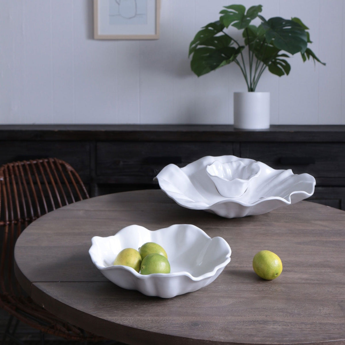 VIDA Bloom Chip and Dip (White)