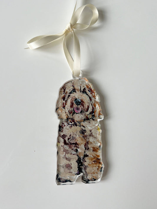 "Cockapoo Light" ornament