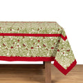 Baies de Houx Red & Green Tablecloth