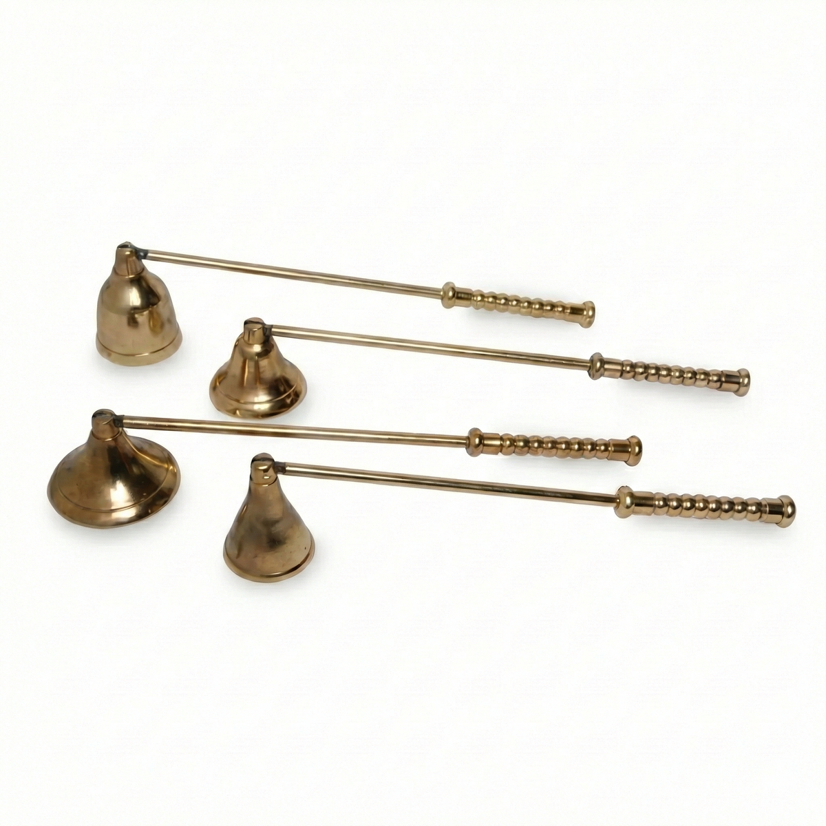 Gilded Candle Snuffers - Assortment of 4
