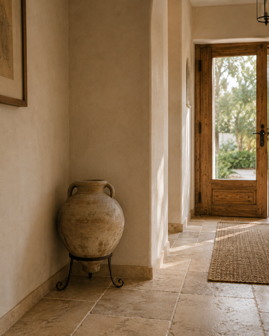 Kairouan Amphora | Tunisian Clay Olive Oil Vessel