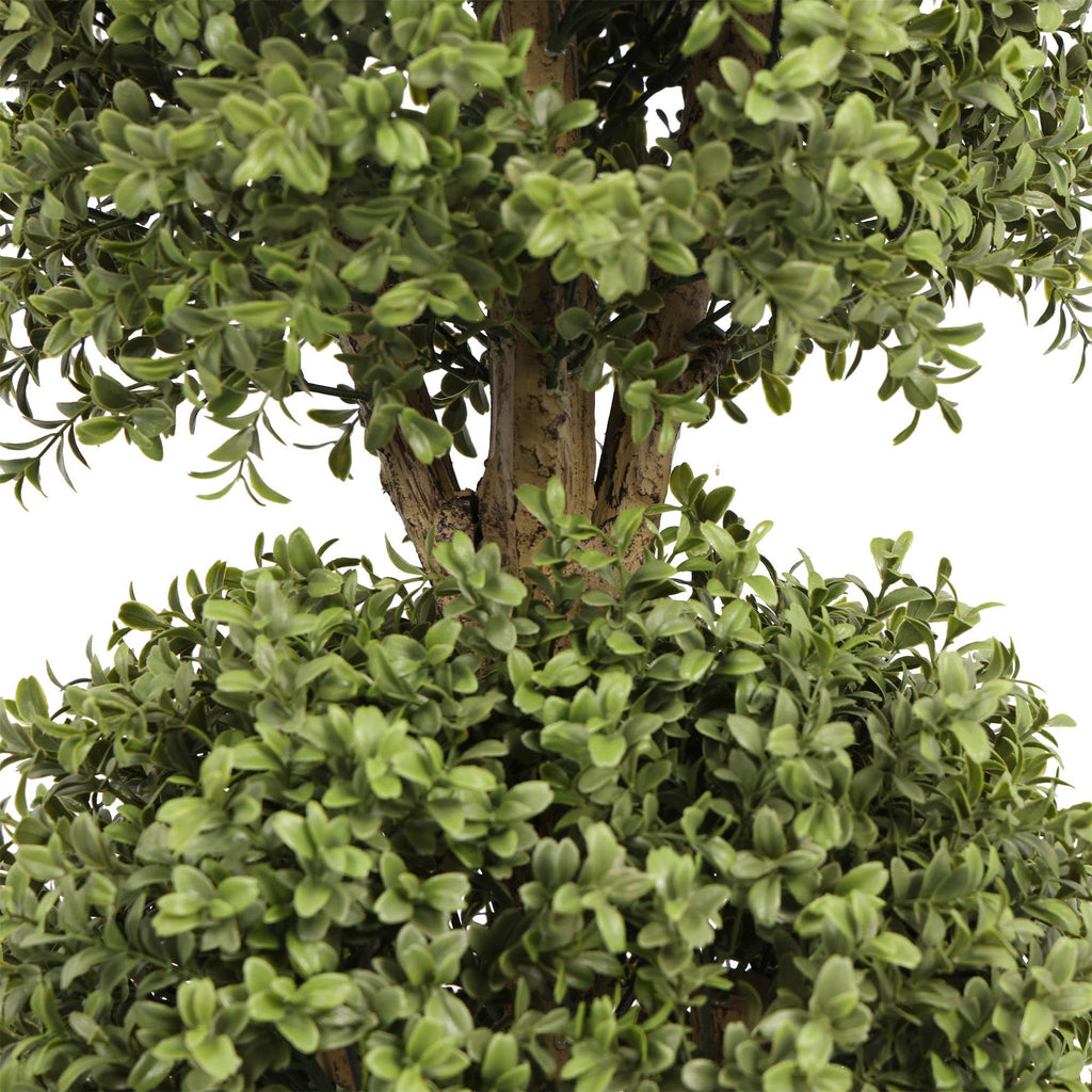 Boxwood Triple Ball Topiary Everlux UV 48 Inch