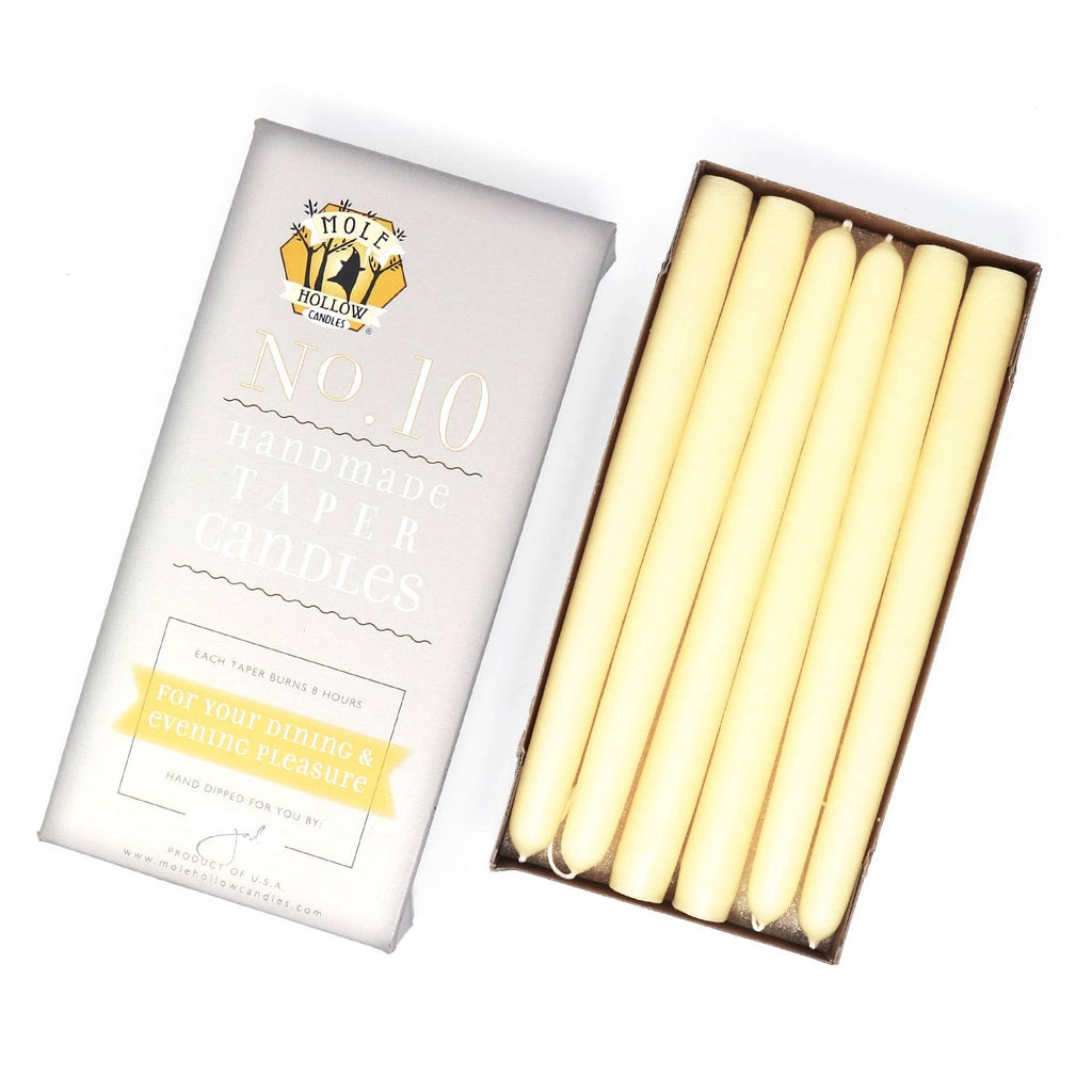 10" Taper Candles - Choose from 39 colors!