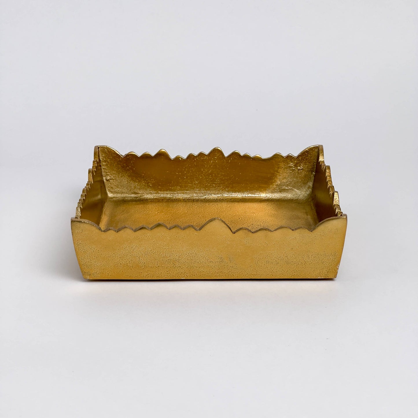 Alum Cutting Napkin Gold Box Square