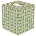 Primrose Blue Tissue Box by Laura Park