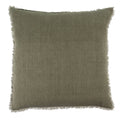 24x24 Lina Linen Pillow Laurel