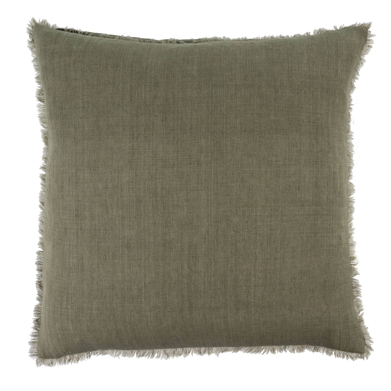24x24 Lina Linen Pillow Laurel