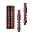 Unscented Totem Taper Candles in Box, Set of 2