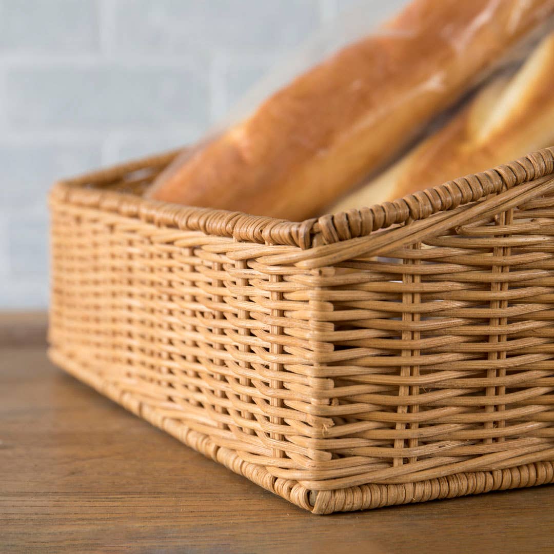 RECT RATTAN BASKET