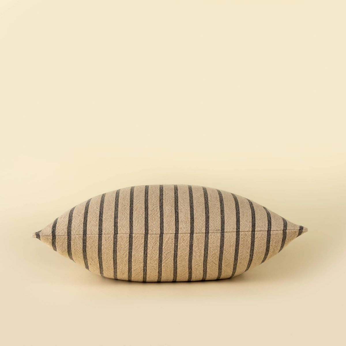 20x20 Silas Stripe Pillow, Charcoal