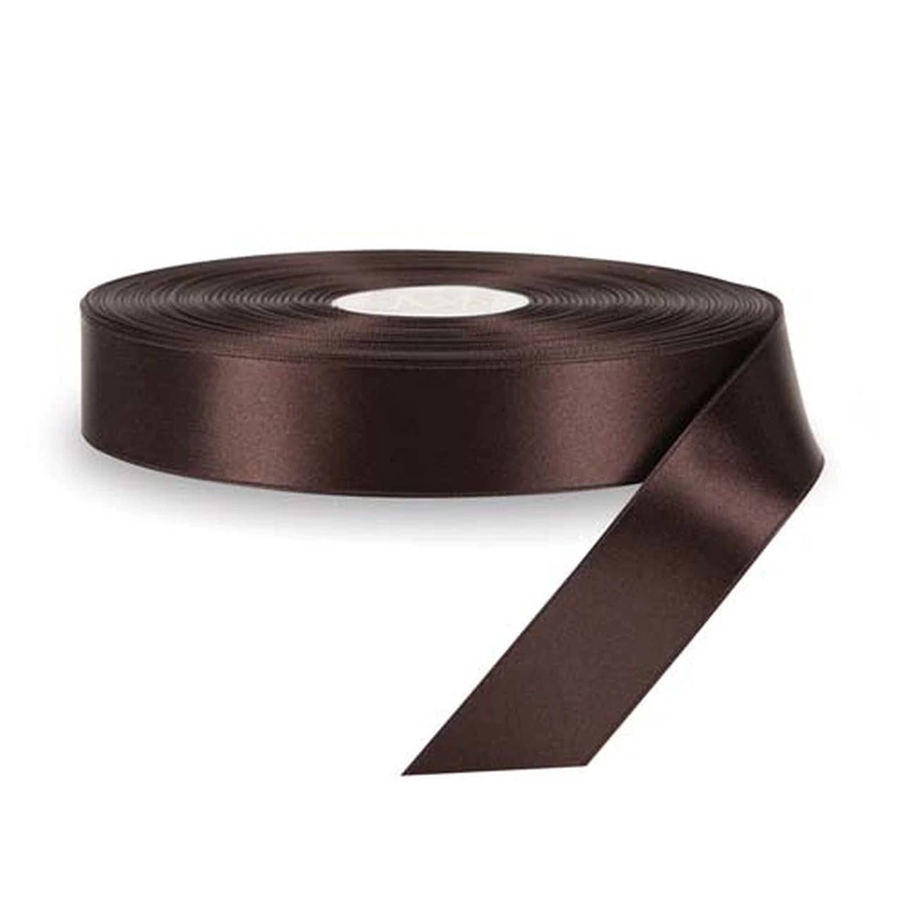 Double Faced Satin Ribbon - Velvet Brown