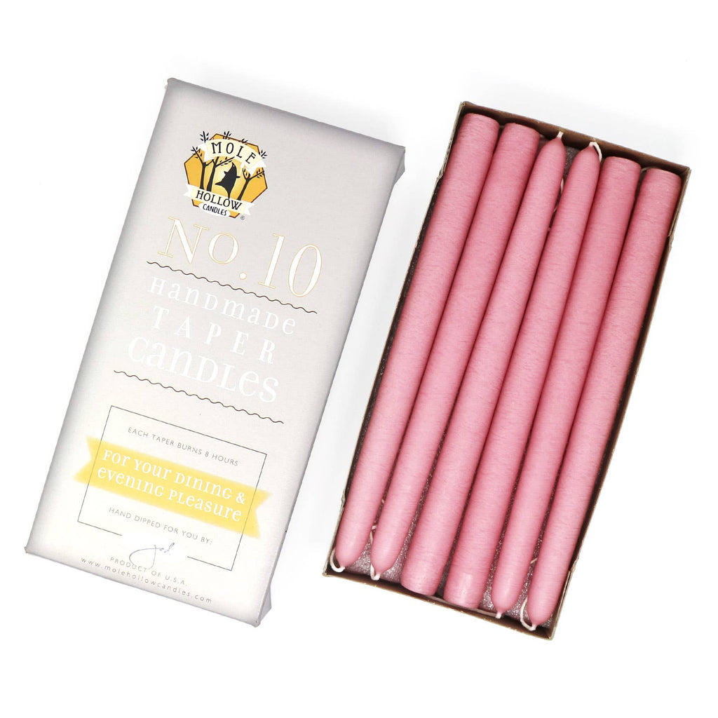 10" Taper Candles - Choose from 39 colors!