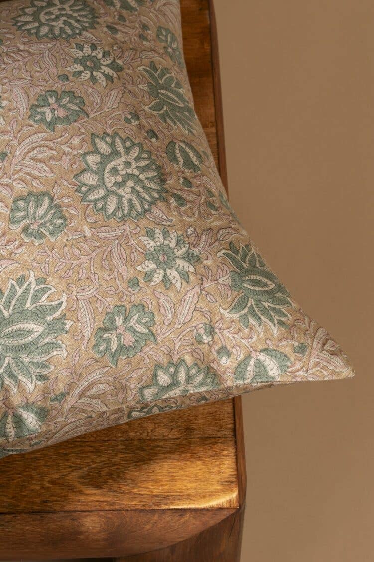 20x20 Kavi Block Print Pillow