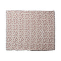 Woven Cotton Printed Throw w/ Sherpa Back, Pattern & Fringe