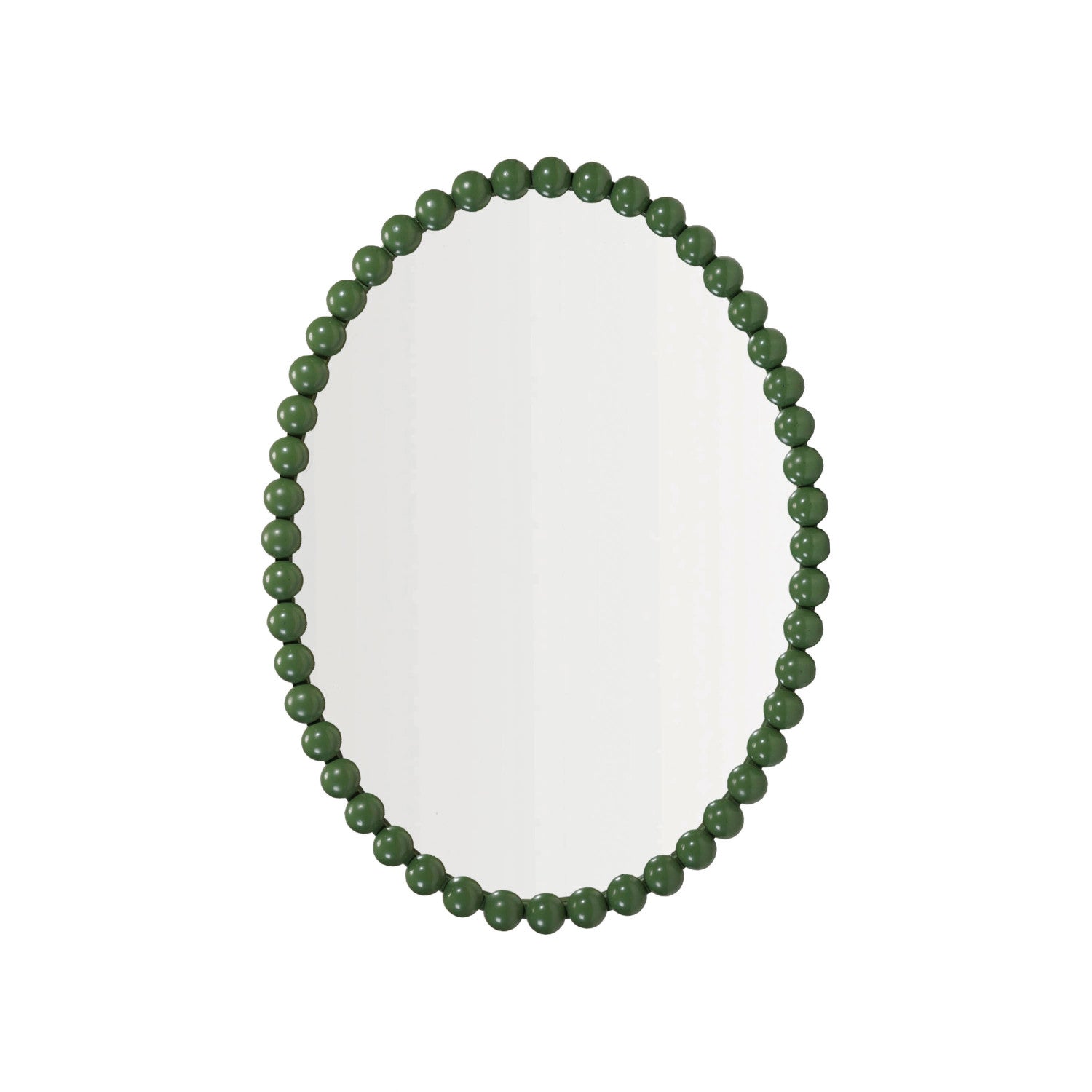 Metal Ball Framed Wall Mirror (Hangs Vertically & Horizontally)