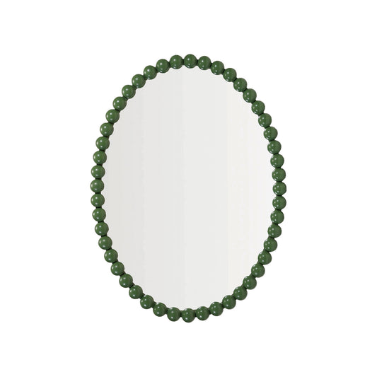 Metal Ball Framed Wall Mirror (Hangs Vertically & Horizontally)