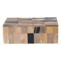 Handmade Natural Horn & MDF Box, Natural (Each One Will Vary)
