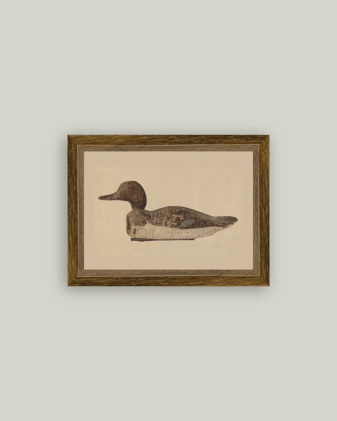 Wooden Duck Decoy