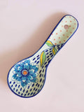 Wild Spoon Rest Indigo, 9.5 Inches