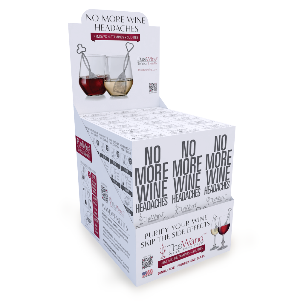 Original, bold and brilliant Silver Wine Wand