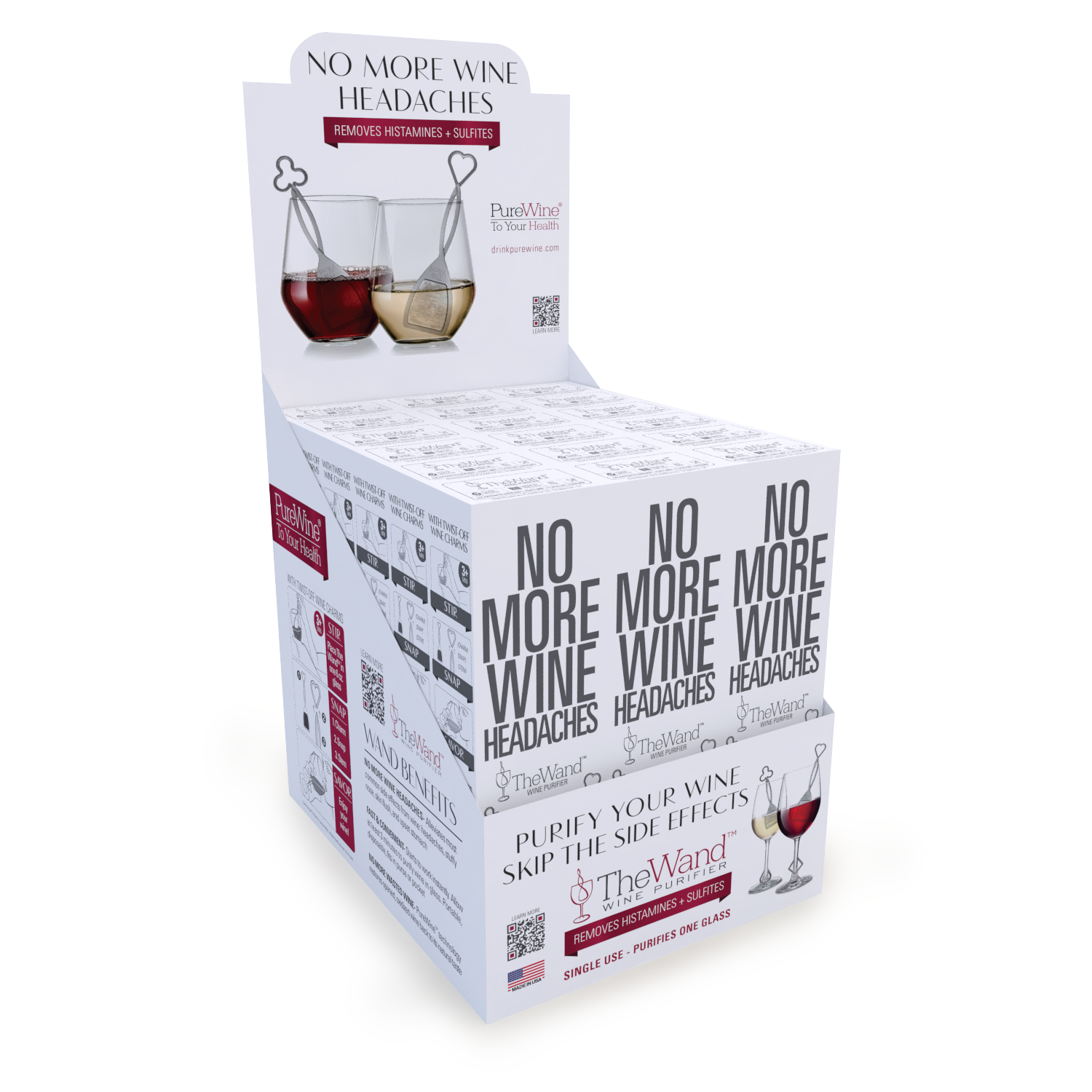 Original, bold and brilliant Silver Wine Wand