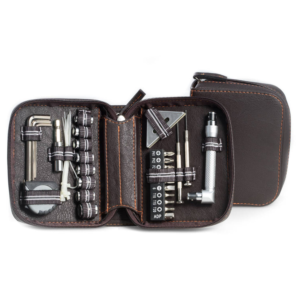 Edward 28 pcs brown Multi Tool Set