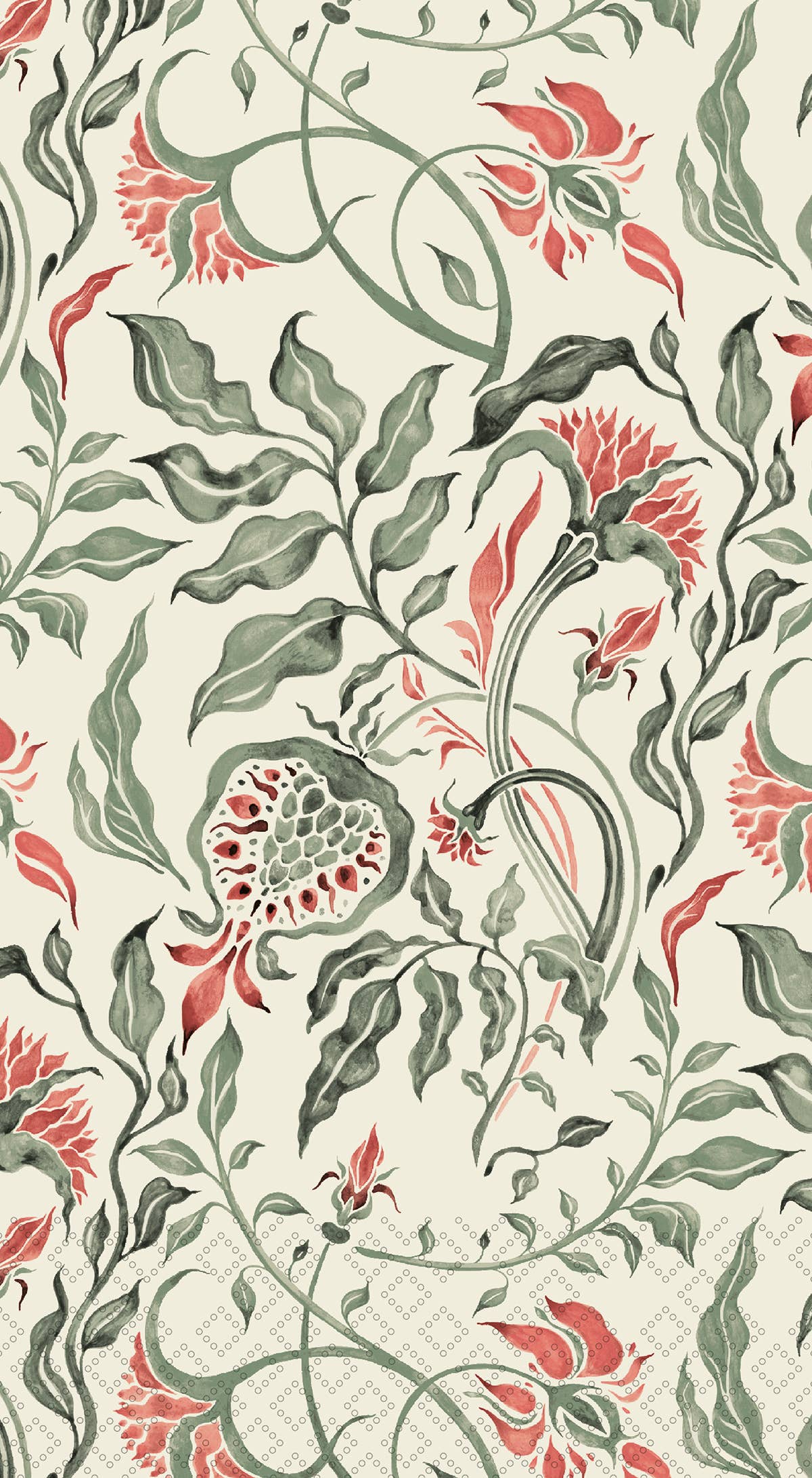 Paper Guest Towels 16 ct Royal Pattern Olive