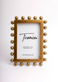 Beaded Edge Iron Picture Frame