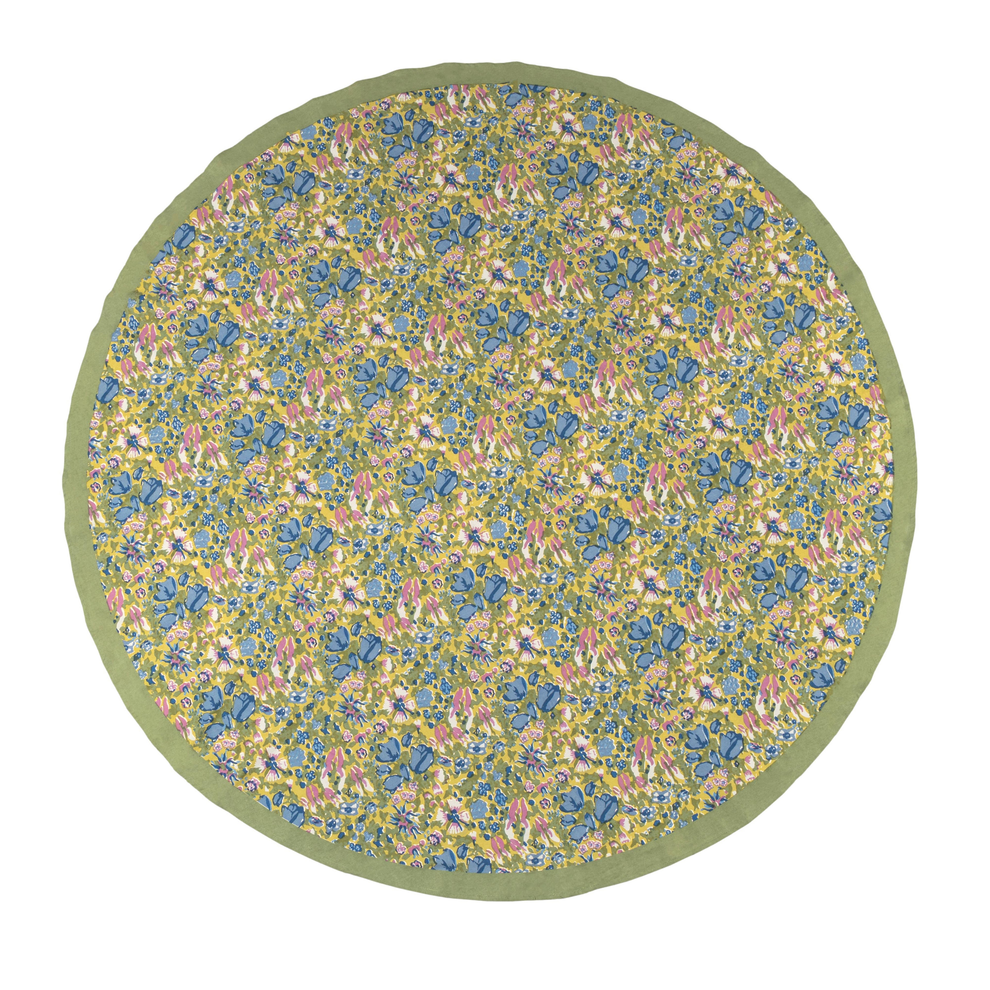 Jardin Blue & Vert | Tablecloth
